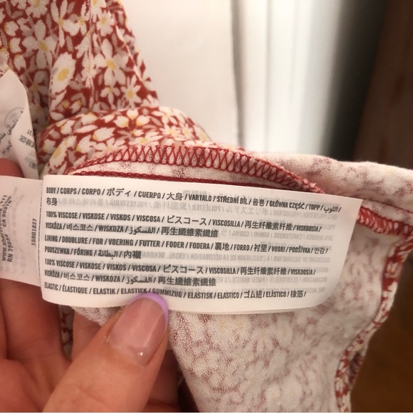 Abercrombie  floral mini dress - Picture 3 of 4